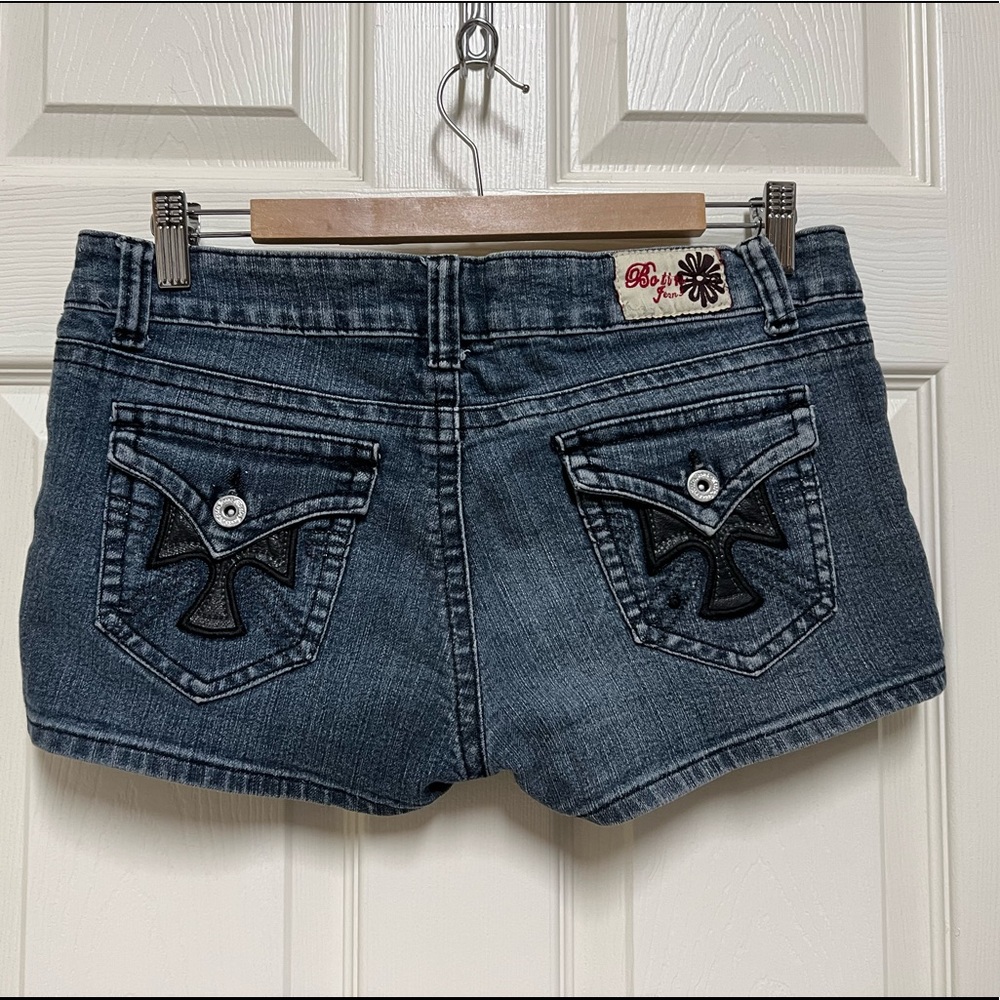 Botin Blue Jeans Short Shorts in Vintage